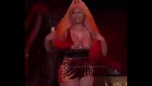 Nicki Minaj funbags display