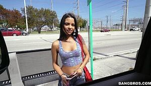Latina Nikki Kay Is All About Her Money on The Boink Bus (bb15058)