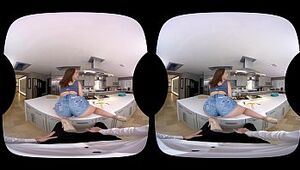 Mischievous AMERICA VR MY DAUGHTER'S Steaming Acquaintance Likes Ass fucking